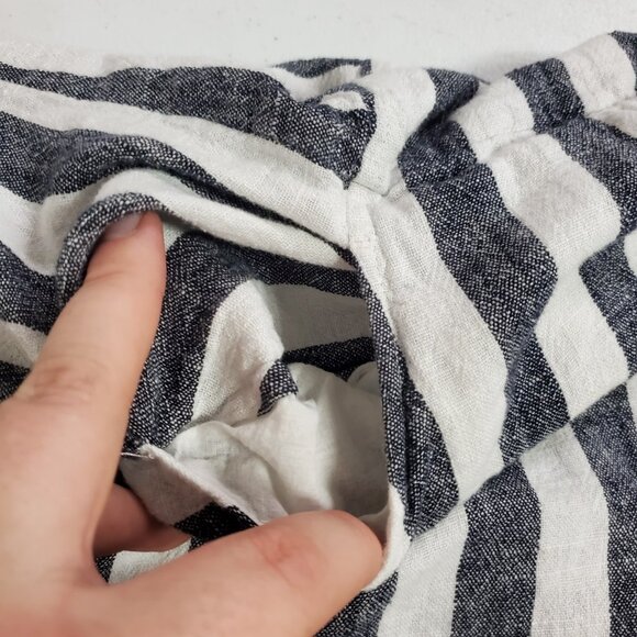 Soft Surroundings Women Cold Shoulder Sunset Tunic Size 1X Striped Beach Coastal - Picture 9 of 11